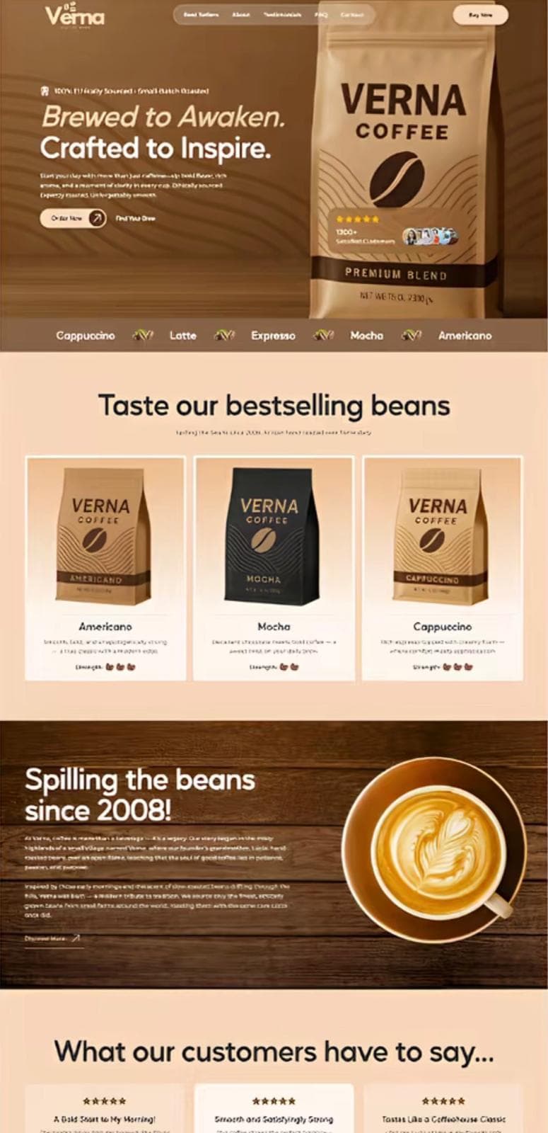 Premium hero carousel website preview 3