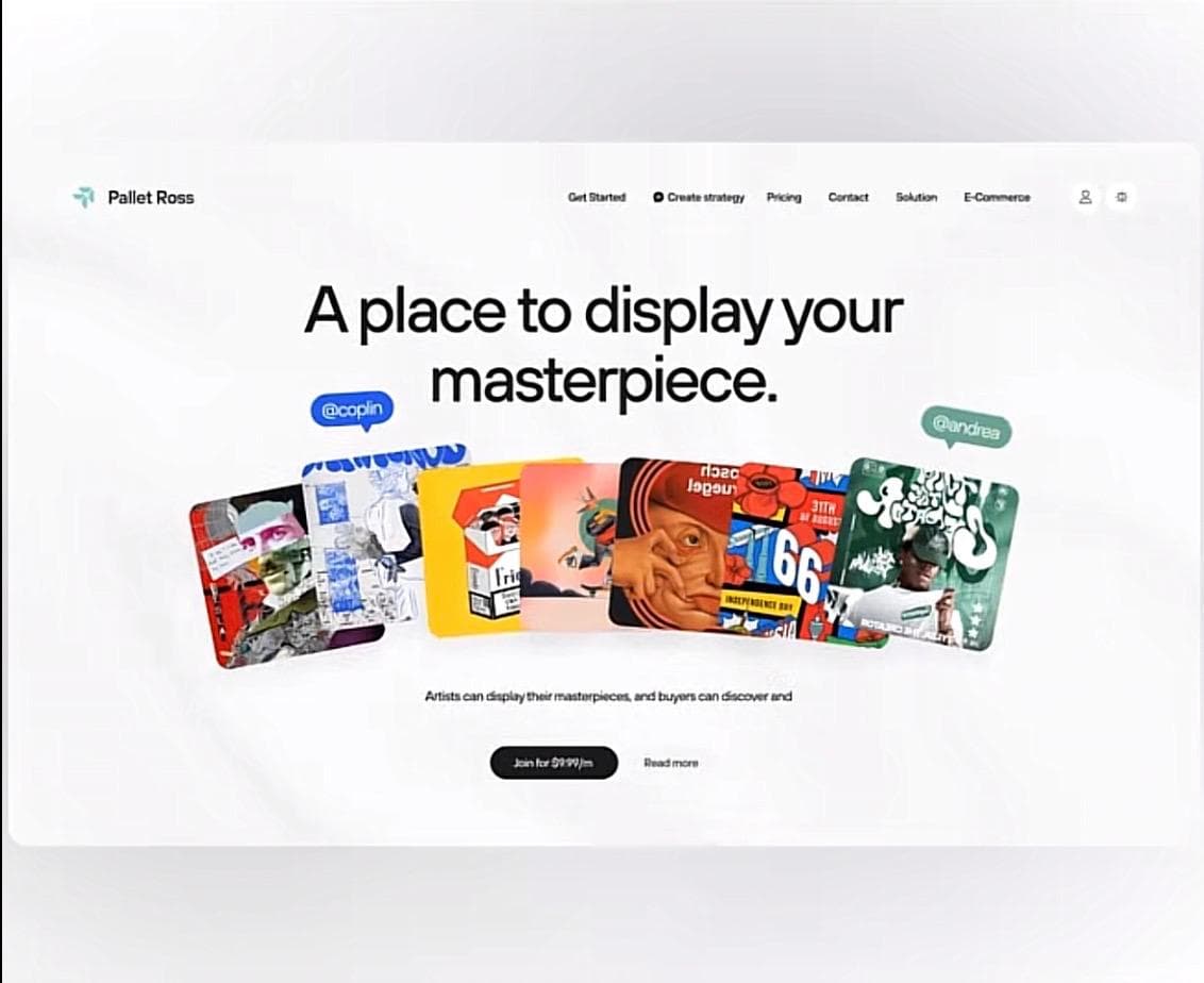 Premium hero carousel website preview 7