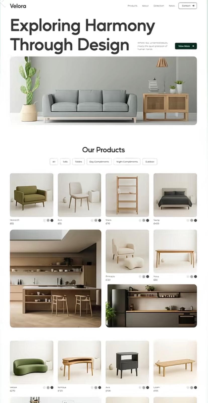 Showcase website preview 2